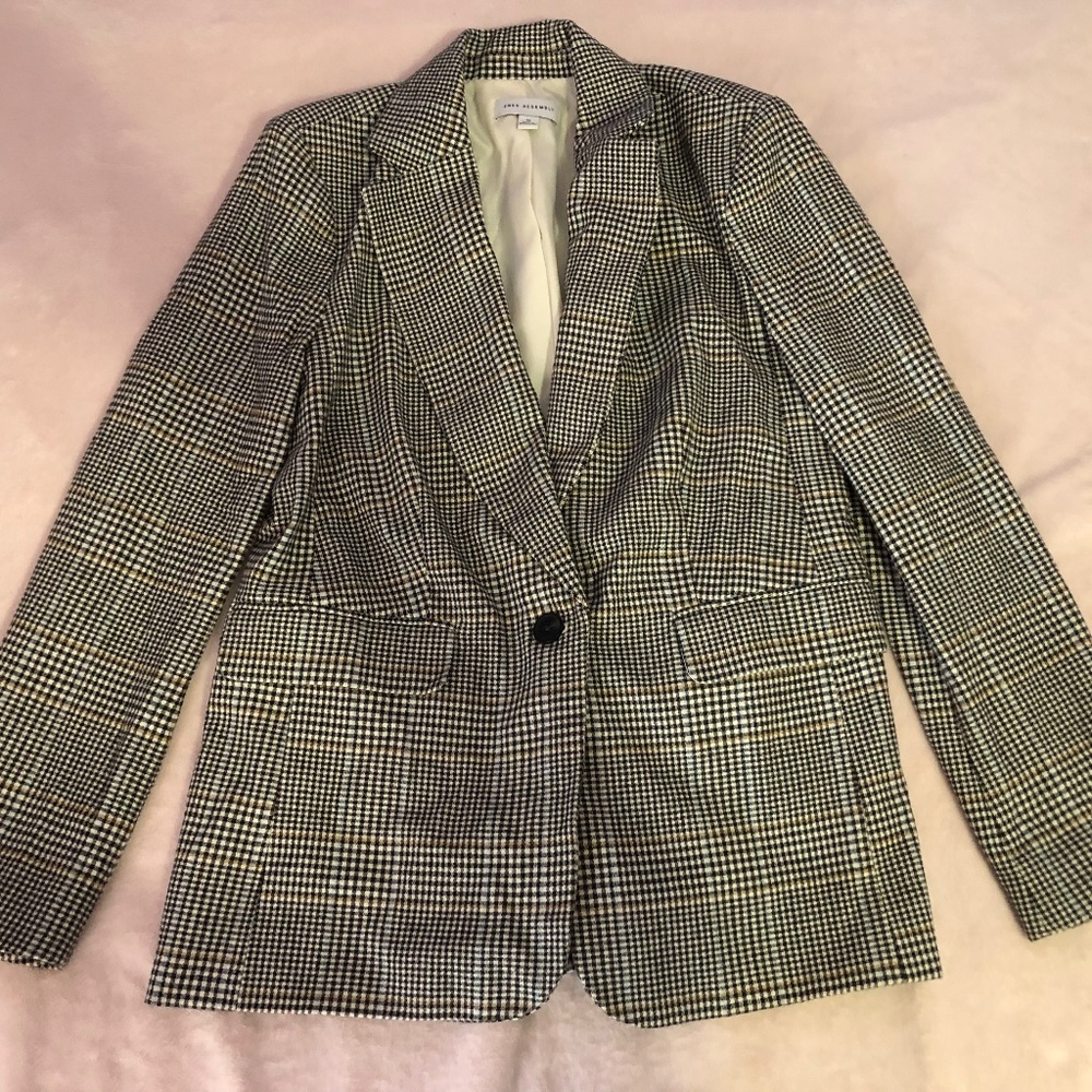Free Assembly Houndstooth Blazer - Size M